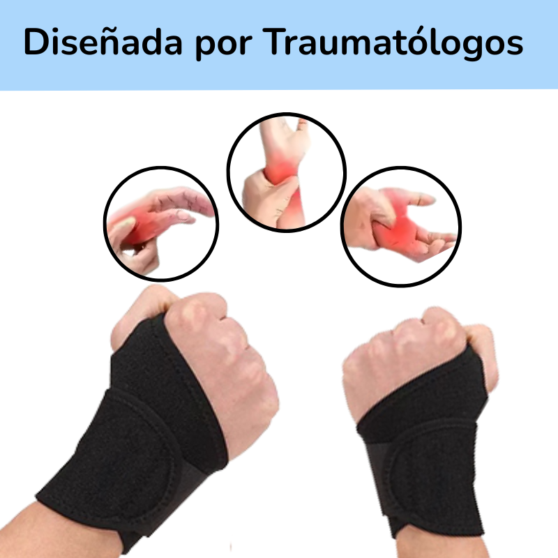 Muñequeras Ortopédicas Mediforty - 1 Unidad + 1 Gratis