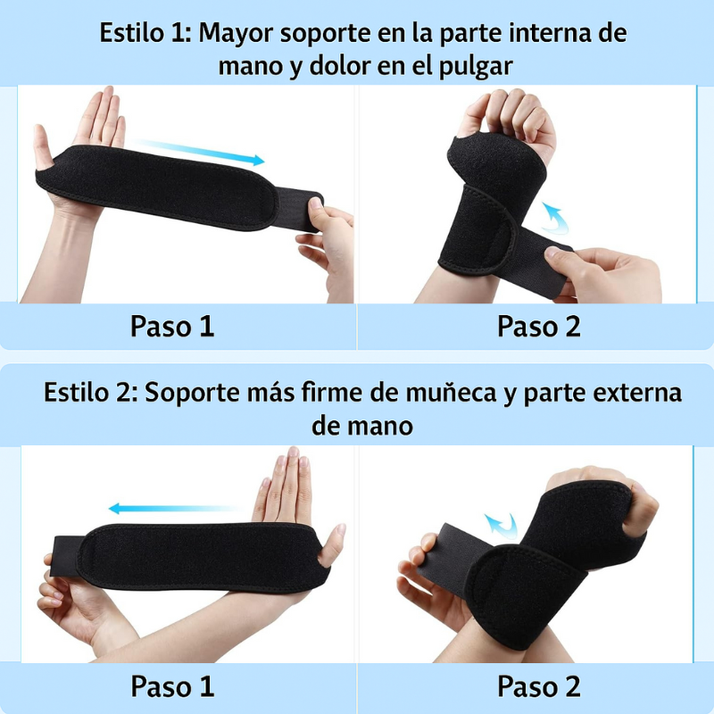 Muñequeras Ortopédicas Mediforty - 1 Unidad + 1 Gratis