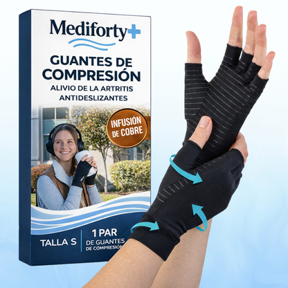 Guantes de Compresión de Cobre Mediforty